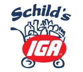 A theme logo of Schild's IGA